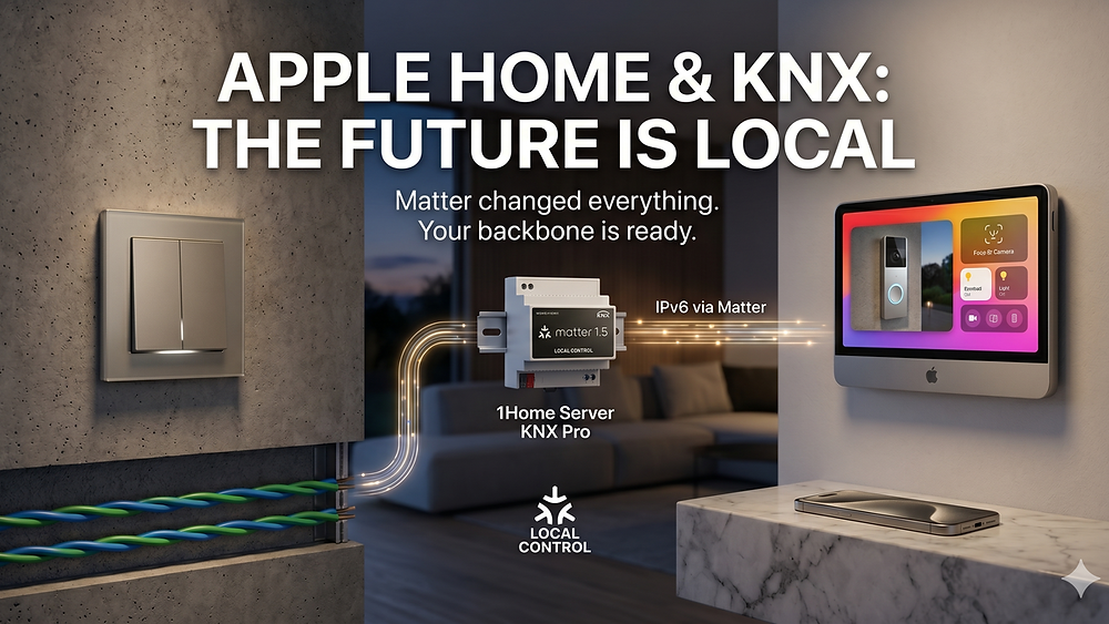Apple Home & KNX: Your Smart Home Is Already Ready