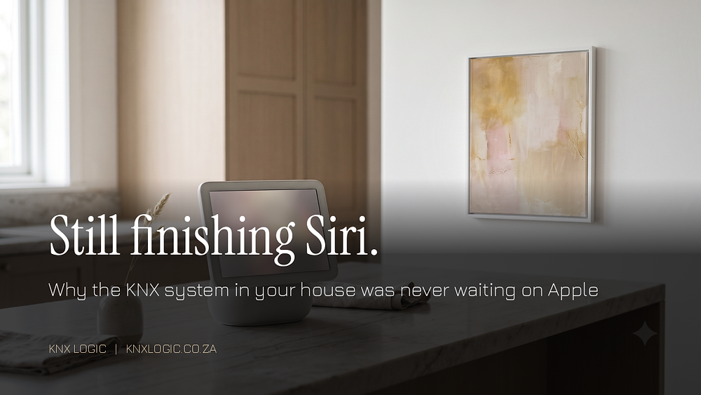 Apple HomePad Delayed to September 2026: Why KNX Homes Aren't Waiting