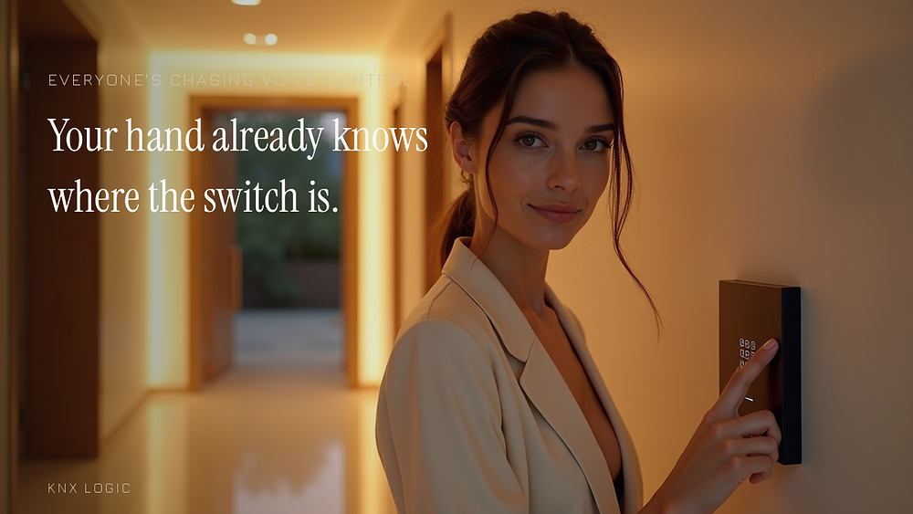 Everyone's Chasing Voice Control. Your Hand Already Knows Where the Switch Is.