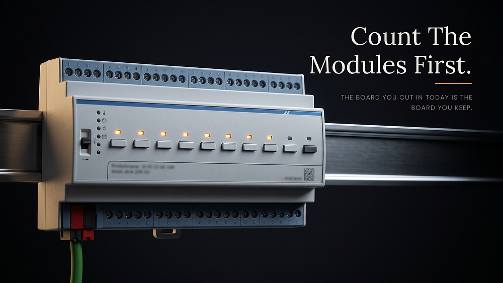 KNX Distribution Board Space: Count the Modules First