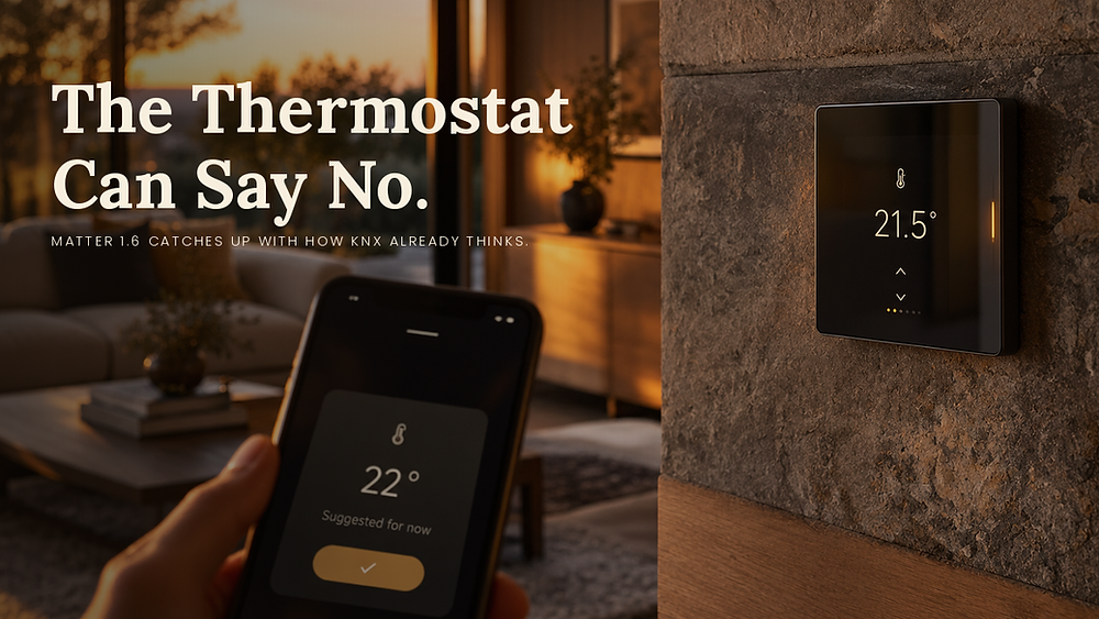 Matter 1.6 Thermostat Suggestions: A KNX Installer's View