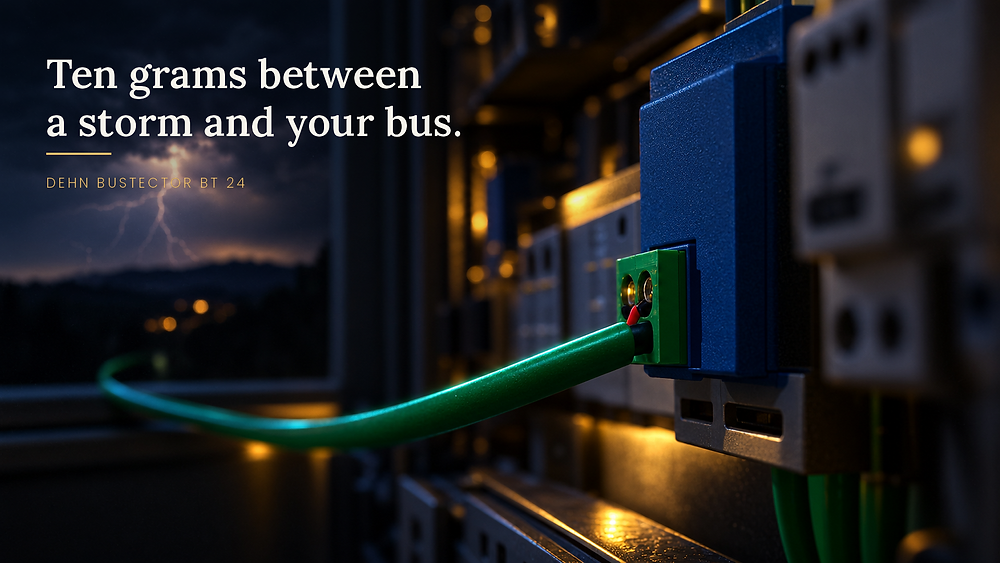 DEHN BUStector BT 24: Does Your KNX Bus Need Surge Protection?