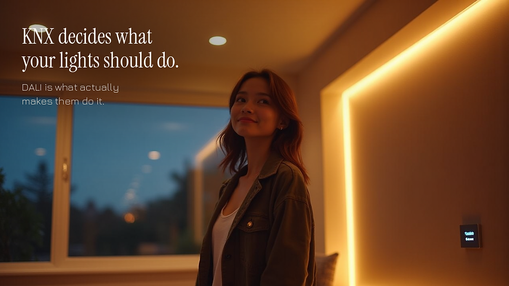 Why I put DALI behind almost every KNX lighting install