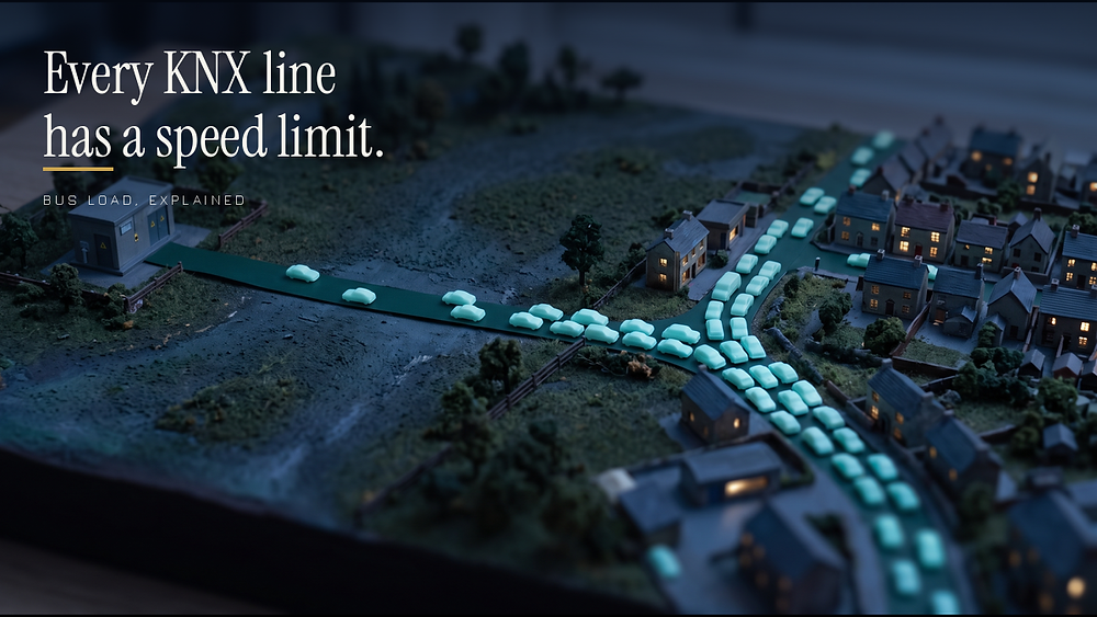 KNX Bus Load: How Much Can One Line Carry?