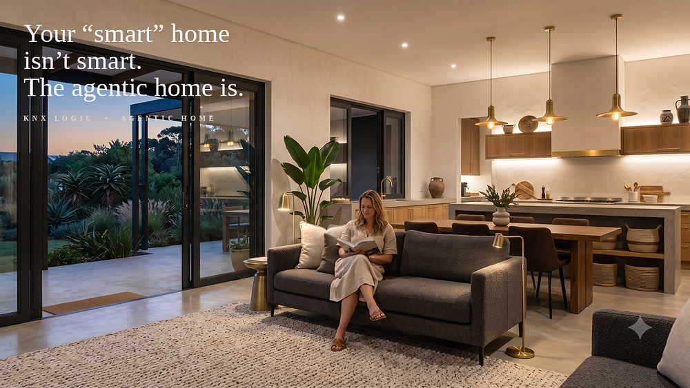 Your "smart" home isn't smart. The agentic home is.